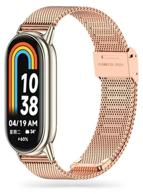 Zdjęcie produktu dla Tech-Protect watch strap MilaneseBand Xiaomi Smart Band 8, rose gold