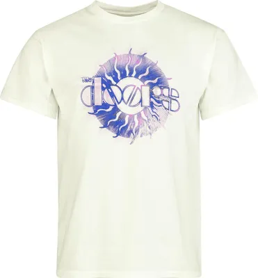 Produktbild von The Doors T-Shirt Herren Tour 1970 weiß Band-Merch, Bands 100% Baumwolle XL