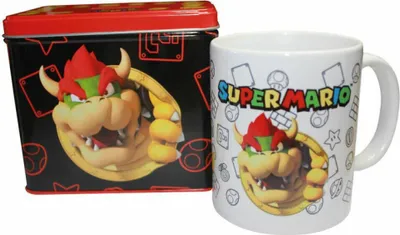 Immagine prodotto di Nintendo Super Mario Bros Bowser Tasse +  Geld-Box-Set