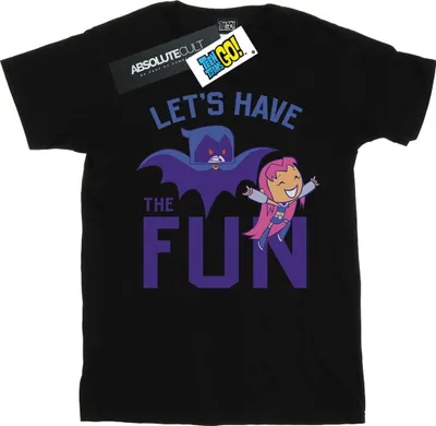Produktbild von DC Comics - Tričko "Teen Titans Go Let's Have The Fun" pre dievčatá BI41381 (152-158) (Black)