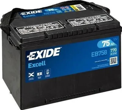 Produktbild von EXIDE Excell Starterbatterie 12V 70Ah 740A/EN Batterie