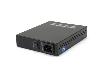 Produktbild von LevelOne GVM-1101, 1000 Mbit/s, IEEE 802.3, IEEE 802.3ab, IEEE 802.3ah, IEEE 802.3u, IEEE 802.3x, IEEE 802.3z, Gigabit Ethernet, 10,100,1000 Mbit/s, 10BASE-T, 100BASE-TX, 1000BASE-T, 1000BASE-X