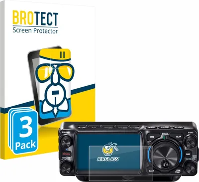 Produktbild von 3x BROTECT Schutzglas für Yaesu FTX-1 Schutzfolie Panzer Folie Glas Display Schutz klar