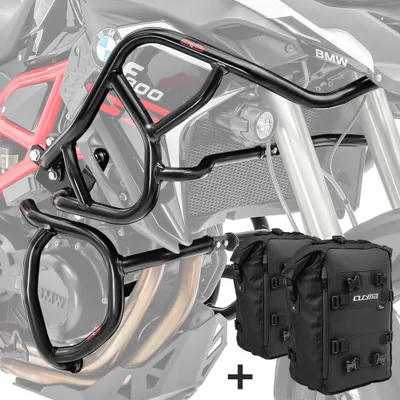 Produktbild von Set Sturzbügel + Taschen für BMW F 800 GS 13-17 Schutzbügel CB8