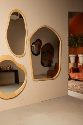 Produktbild von PTMD - Spiegel Denholm - Beige - 120 x 4 x 172 cm