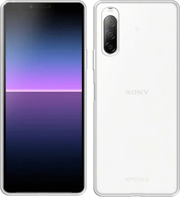 Produktbild von Silikon Hülle Basic Sony Xperia 10 II Case TPU Soft Handy Cover Schutz Transparent