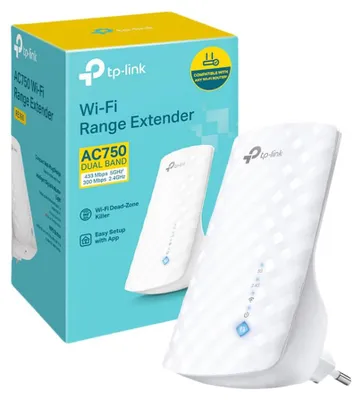 Produktbild von TP-Link RE190 AC750 WLAN-Repeater, Interne Antennen, Superhohe Dualband-Geschwin