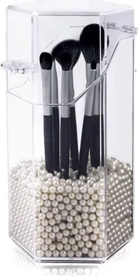 Produktbild von Kosmetik,Organizer,,Staubdicht,Schminkpinsel,Aufbewahrung,Make,Up,Aufbewahrung,Pinselhalter,Kosmetik,Make,Up,Cosmetics,Lipsticks,Make-up-Organizer
