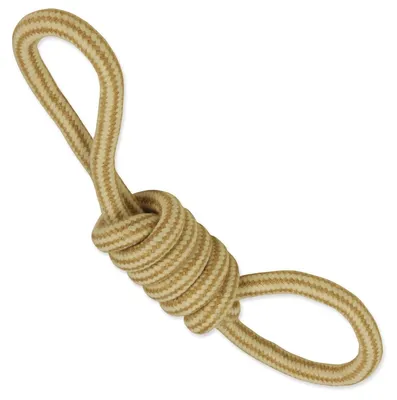 Produktbild von Spielzeug Dog Fantasy Zerrspielzeug Jute 2 Griffe 34cm