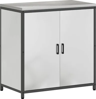 Image de Rangement de cuisine HATTEM Argenté 90 x 50 x 92 cm Acier