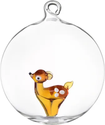 Produktbild von ICHENDORF MILANO Red Apple 2er-Set Weihnachtskugeln Kitz