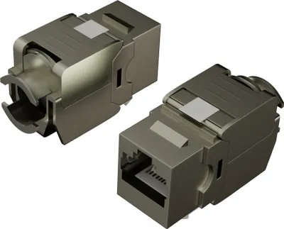 Produktbild von Keystone cat.6 A , 500 MHz, Druckguss