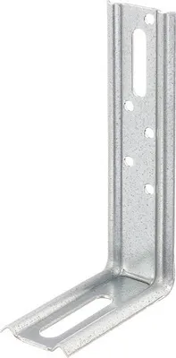 Obrázek produktu pro Spojovací úhelník ražený 120x70x30 mm, přestavitelný 90°, sendzimirově pozinkovaný