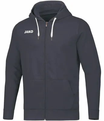 Image de Jako Base Veste À Capuchon Hommes - Anthracite  | Taille: XL