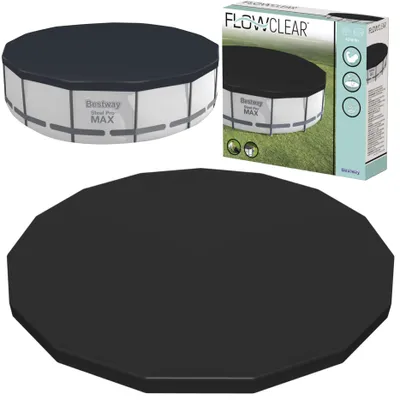 Obrázok produktu pre Bestway 58038, Obal, Modrá, Polyetylen, 4,57 m, 4,57 m, 91 cm