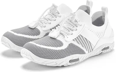 Produktbild von LASCANA Sneaker Slip-On-Sneaker, Sommer Sneaker, weiß/hellgrau Größe 44