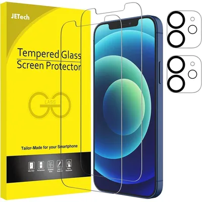 Obrázok produktu pre Ochranná fólia pre iPhone 12 (6,1 palca) s ochranou objektívu fotoaparátu, 2 kusy