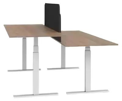 Produktbild von Moderne Arbeitstische Büromöbel Steschreibtische Weiß Holzmöbel Neu