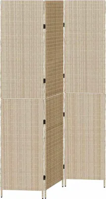 Immagine prodotto di vidaXL Divisorio Beige 146 x 200 cm Poly-rattan