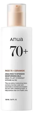 Zdjęcie produktu dla Anua Rice 70 + Ceramide Intensive Moisturizing Milk 150 ml
