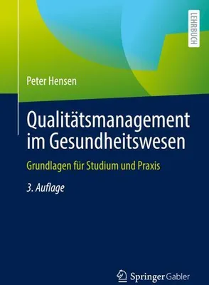 Obrázek produktu pro Qualitätsmanagement im Gesundheitswesen