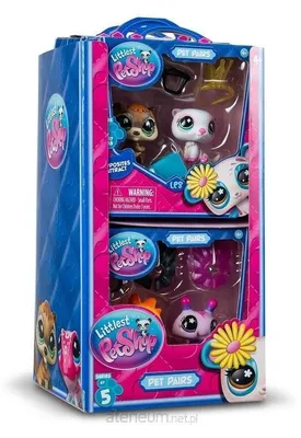 Obrázek produktu pro Littlest Pet Shop Pet Pairs Série 5 – Sada 2 náhodných figurek LPS