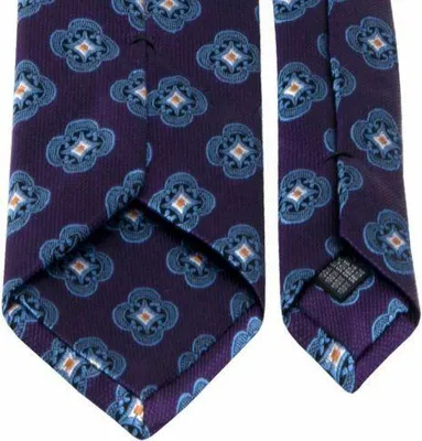 Produktbild von Violette Jacquard Seidenkrawatte für Herren