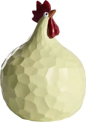 Immagine prodotto di Nääsgränsgården - Höna Gallina intagliata, H: 13 cm, gialla