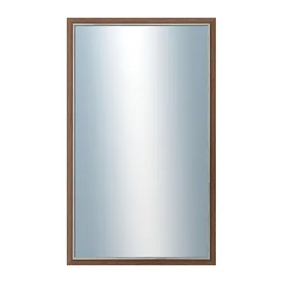 Obrázek produktu pro DANTIK - Zarámované zrcadlo - rozměr s rámem cca 60x100 cm z lišty TAIGA hnědá (3107)