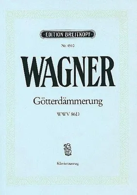 Immagine prodotto di Götterdämmerung, WWV 86, partitura per pianoforte