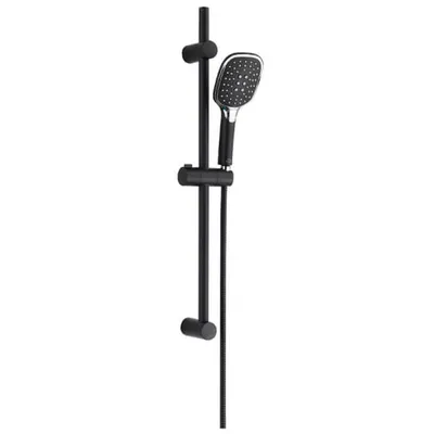 Image de Ensemble de douche Laveo ZORITA NLZ_71A1, chrome et noir
