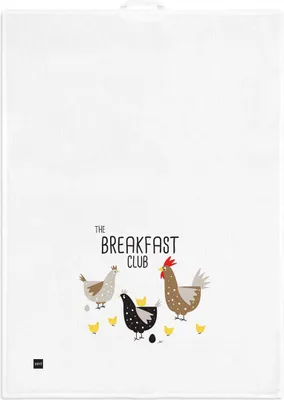 Produktbild von PPD Breakfast Club kitchen towel, Küchenhandtuch, Geschirrtuch, Handtuch, Leinen / Baumwolle, 70 x 50 cm, 185501504