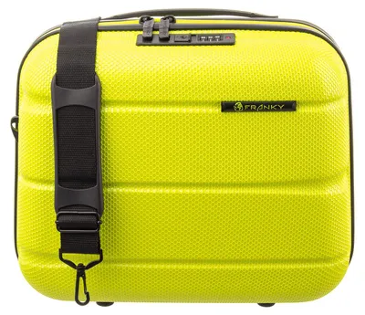 Produktbild von Franky ABS13 Beautycase Handgepäck Hartschale mit TSA-Schloss lime green