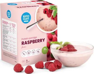 Obrázek produktu pro Proteinová kaše - příchuť malina (7 porcí)