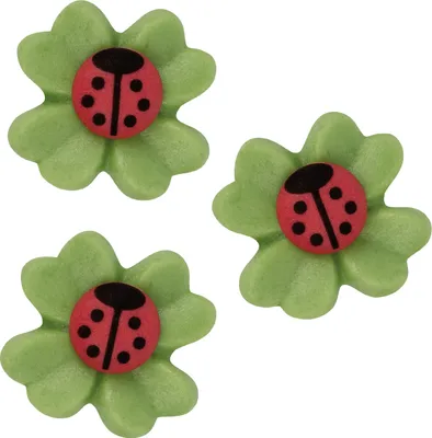 Produktbild von Günthart 100 Marzipan Kleeblätter und Käfer aus Zucker