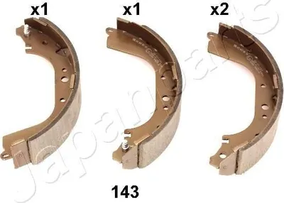 Obrázok produktu pre Japanparts gf-143af Sada brzdových čeľustí