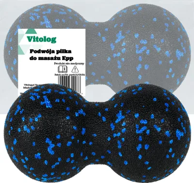 Produktbild von Duoball Doppelball EPP Rollmassageball Körpermassagegerät Nackenmassagegerät
