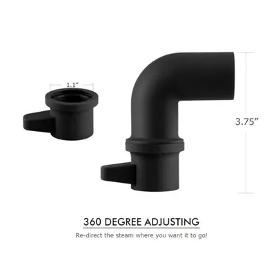 Imagen del producto de Desviador de vapor para camping al aire libre, hecho de silicona