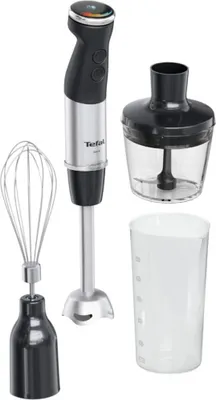 Produktbild von Tefal Tefal HB6738 Stabmixer-Set Quickchef+ Edelstahl/schwarz 1.000W