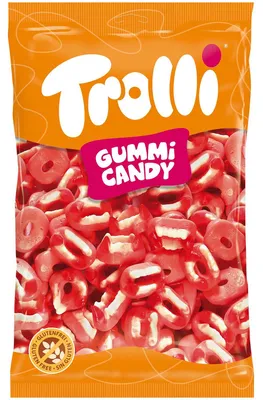Immagine prodotto di Trolli Dracula denti da vampiro in gommapiuma zucchero frutta 1000g