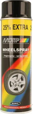 Produktbild von MoTip 04018, Auto, Spray, Felge eines Rads, Schwarz, 500 ml