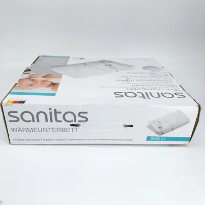 Produktbild von Sanitas SWB 21, Weiß, Fleece, 1 Person(en), 65 W, 800 mm, 1500 mm