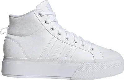 Produktbild von O5695 Sneaker Donna Adidas Bravada 2.0 Mitte Plattform Leinwand Frau Schuhe