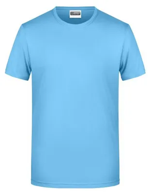 Produktbild von James and Nicholson - "Basic" T-Shirt für Herren LT2608 (3XL) (Himmelblau)