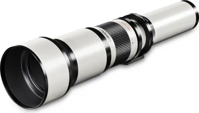 Produktbild von Walimex pro Teleobjektiv 650-1300mm 1:8-16 CSC für DSLR MFT – Manueller Fokus, Zoom-Teleobjektiv für Vollformat & APS-C Sensor – Metall, inkl Aufbewahrungstasche & Deckeln