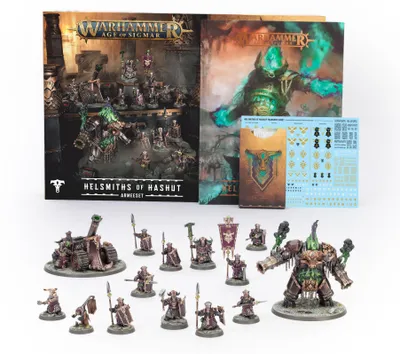 Produktbild von Warhammer Age of Sigmar Helsmiths of Hspashut Army Set (DE)