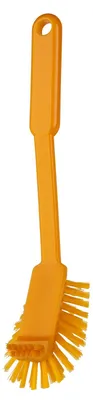 Produktbild von haug bürsten - "die sanfte" Kratzbürste mit Doppeleffekt - in Mango - ideal für Teflonpfannen - HAACP-konform