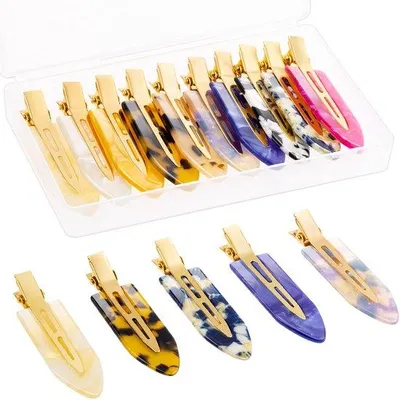 Image de Lot de 10 barrettes, pinces à cheveux et pinces à boucles pour femmes
