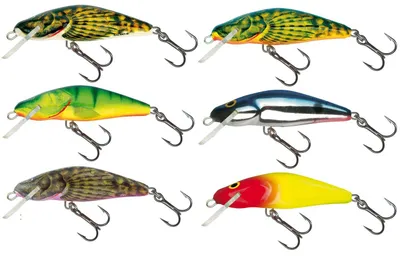 Produktbild von Salmo Bullhead Wobbler , Salmo Farben:Bullhead, Länge/Gewicht/Laufverhalten/Tauchtiefe:6cm / 6g / schwimmend / 1.0-1.5m