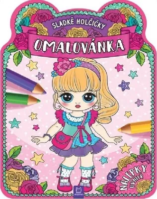 Obrázek produktu pro AKSJOMAT Omalovánka: Sladké holčičky